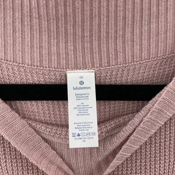 Lululemon sweater poncho - Picture 3 of 6